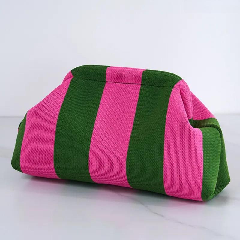 Women Bags Purses - Damska torebka szydełkowana – lekka, tkana,