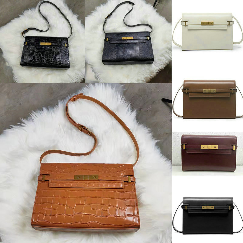 Women Bags High End Brands - Autentyczna Skórzana Luksusowa Retro Torebka Damska