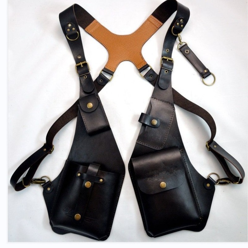 Women Bags Purses - Skórzana torba crossbody w stylu europejskim,