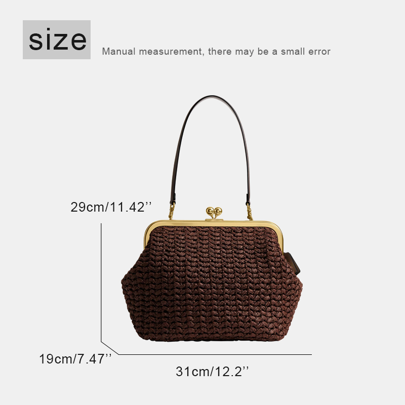 Ręcznie Plecione Torby Plażowe – Women'S Raffia Bags recenzja i cena