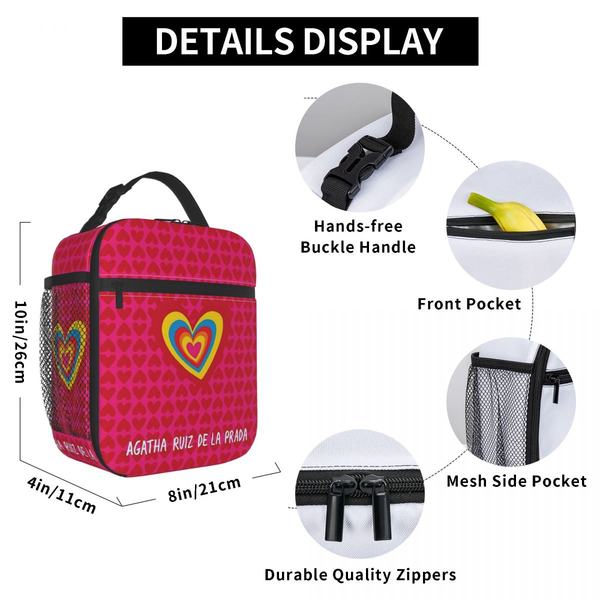 Torba termiczna na lunch Agath – Women Bags Prada recenzja i cena
