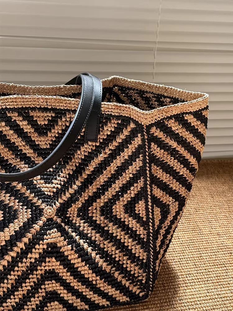 Duża, obszerna torba typu tote – Women'S Raffia Bags recenzja i cena