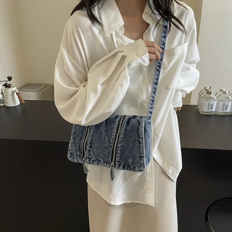 Solidna torba na ramię z denim – Women'S Bags New Look recenzja i cena