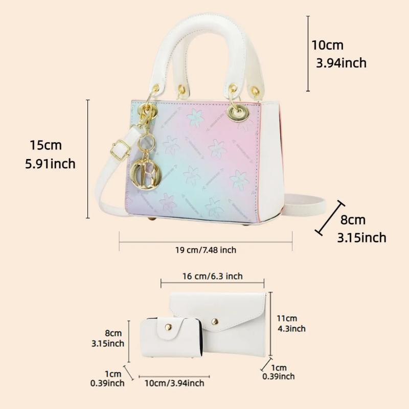 Zestaw torebek crossbody z gra – Women Bags Purses recenzja i cena