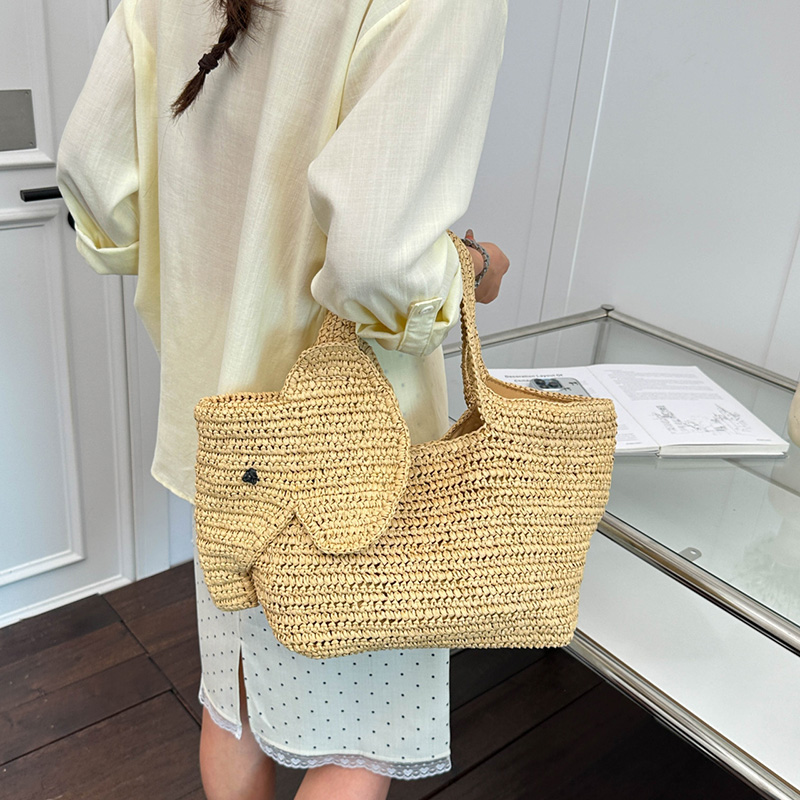 Torba ze słomy raffia w kształ – Women'S Raffia Bags recenzja i cena