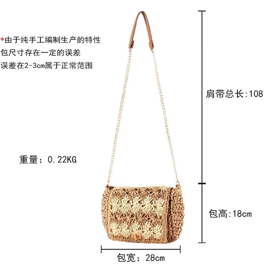 Słomkowe torby crossbody dla k – Women'S Raffia Bags recenzja i cena
