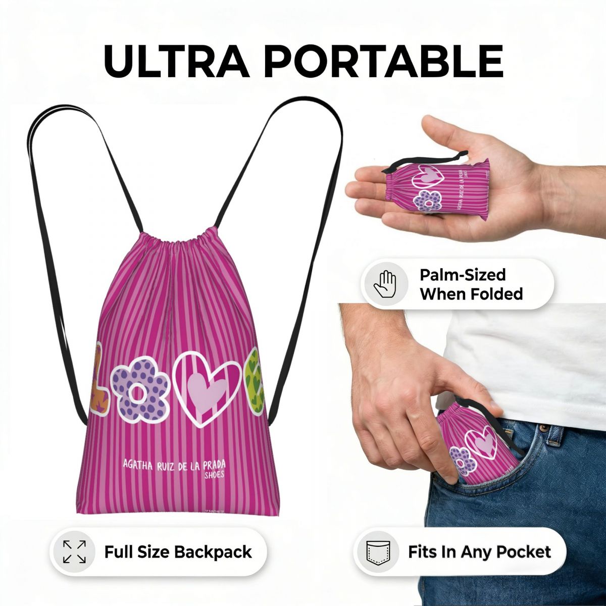 Plecaki z wzorem Agatha Ruiz-D – Women Bags Prada recenzja i cena
