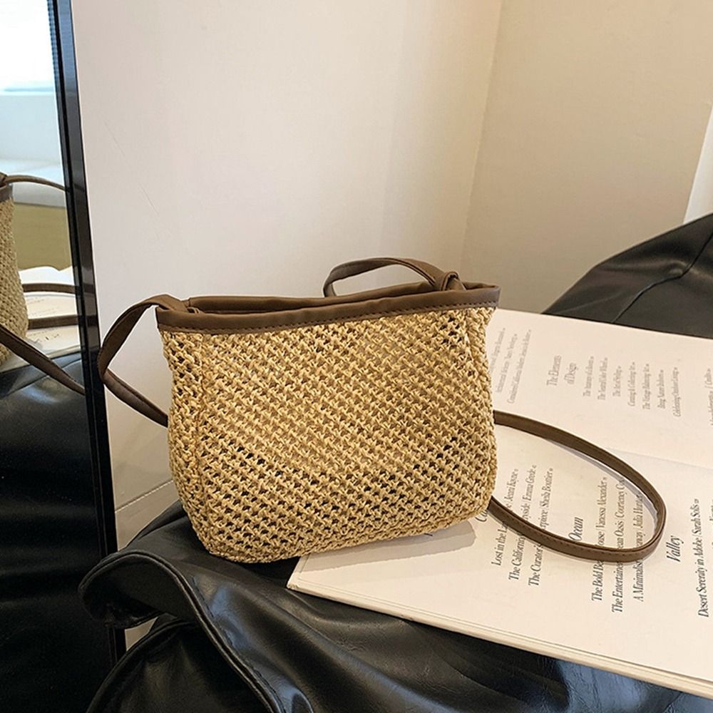 Torebka crossbody z rafii i ek – Women'S Raffia Bags recenzja i cena