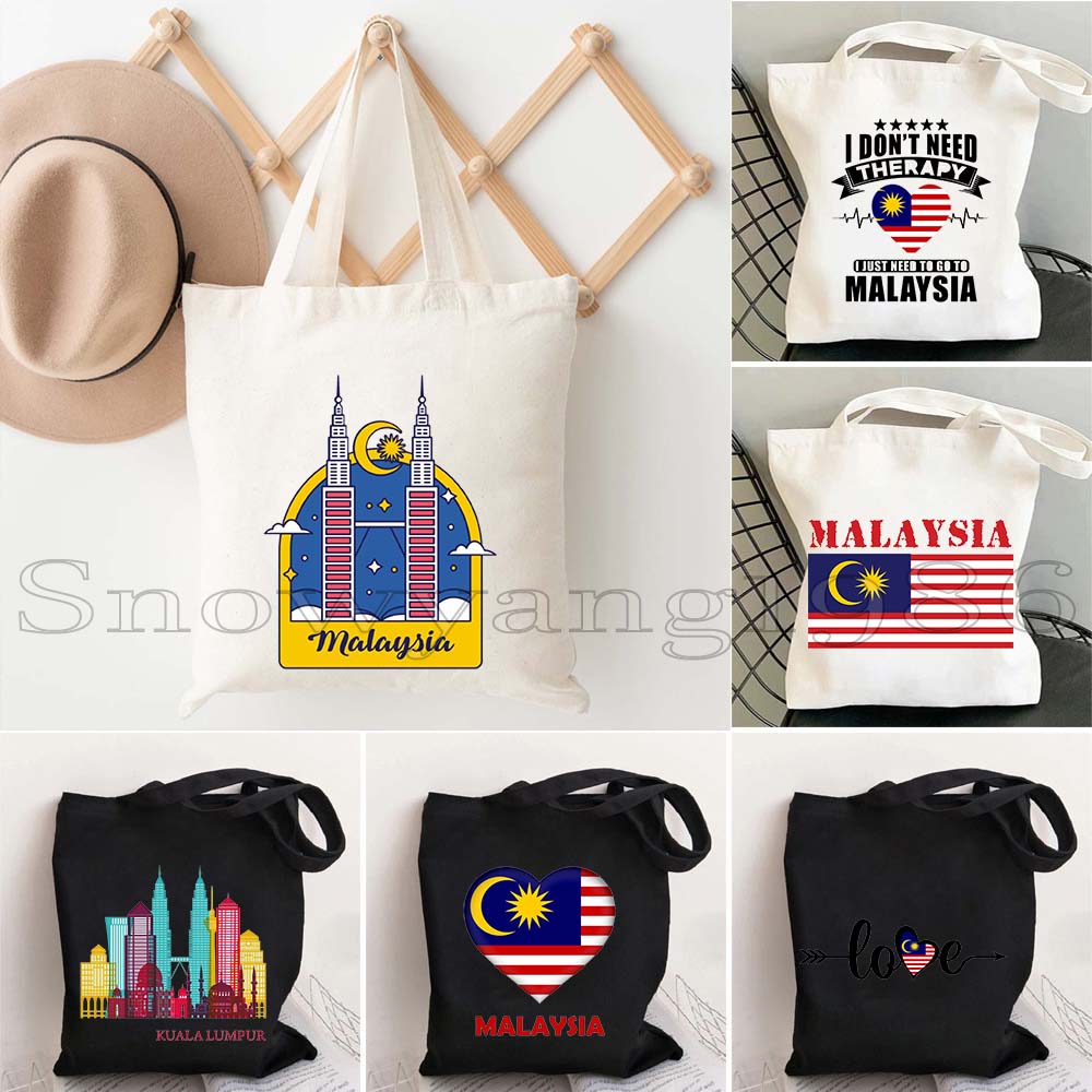 Torba płócienna na zakupy z ma – Women Bags Malaysia recenzja i cena