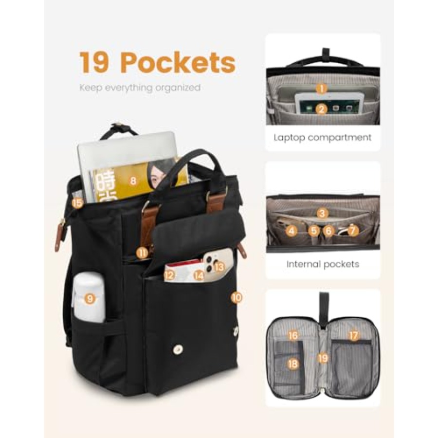 Plecak na laptopa dla kobiet,  – Women Bags Purses recenzja i cena